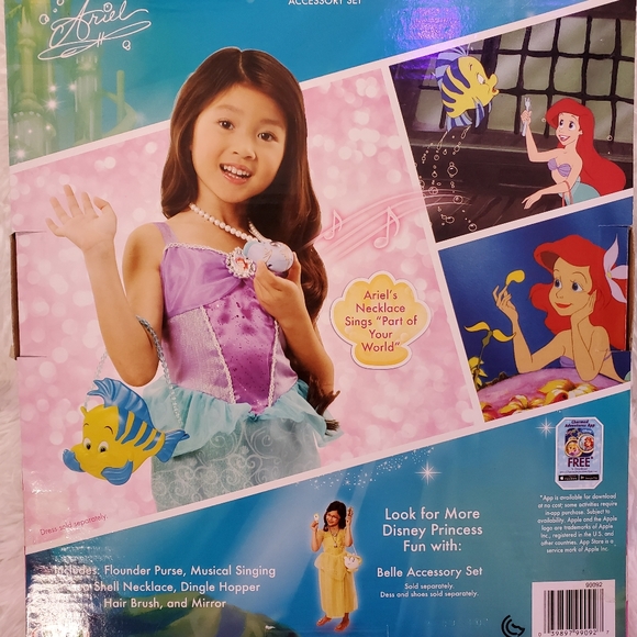 Disneys Princess Ariel Accessory Set 